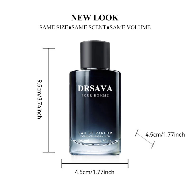 50ML 1.7FL.OZ DRSAVA フゼア香水男性用、フェロノマス