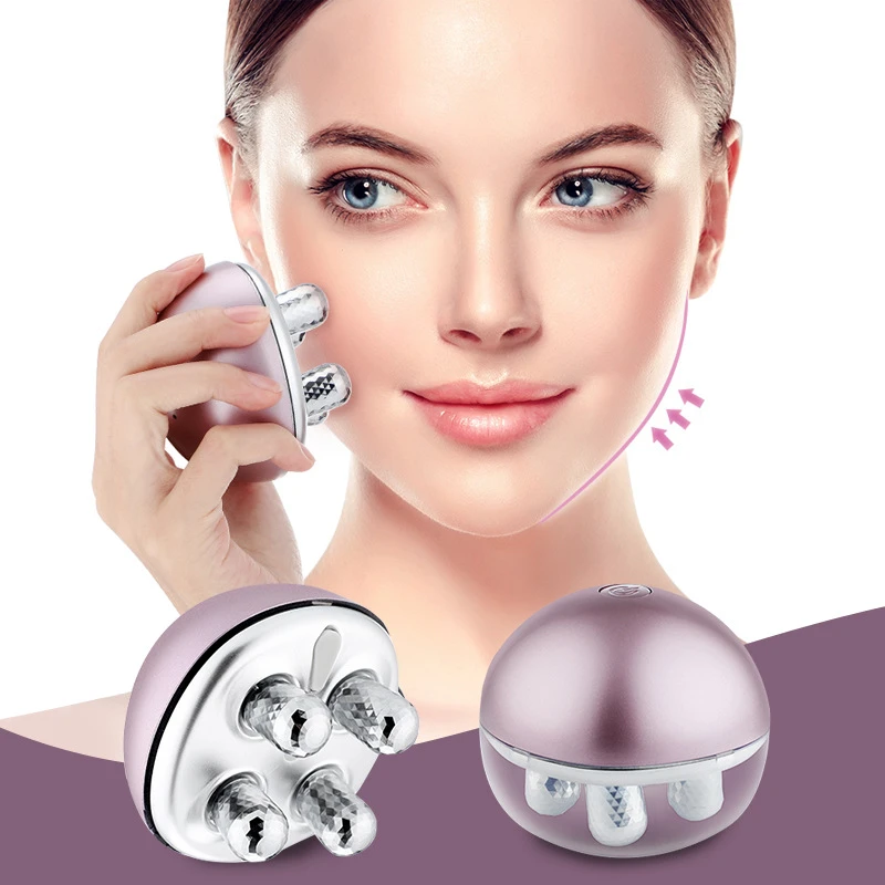 Ems Face Massager Roller Face Lift Massage Microcurrents Facial Lifting