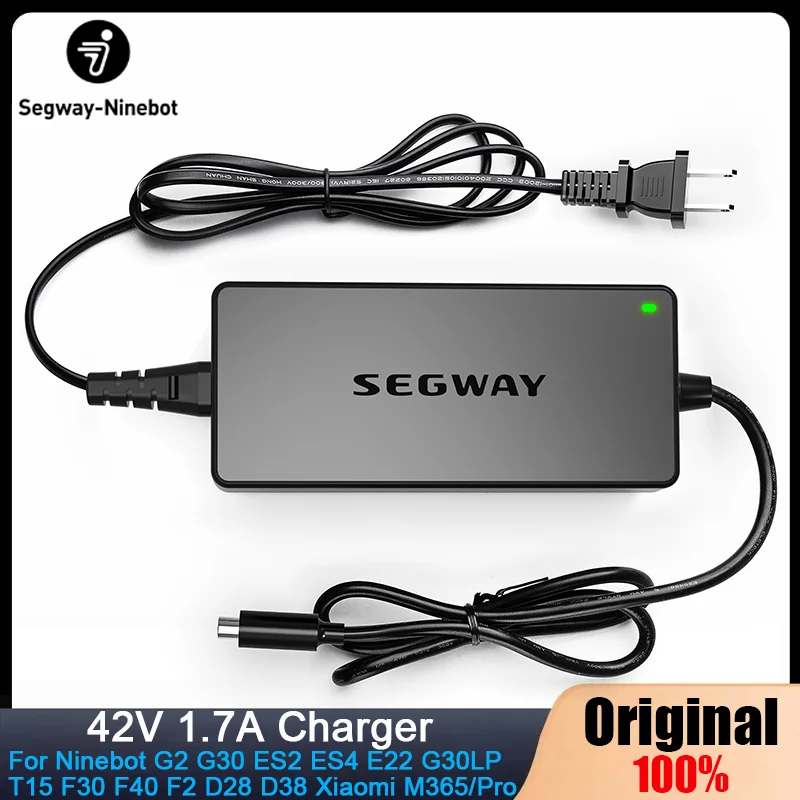 High-Performance 42V Electric Scooter Charger, 1.7A 70W Output