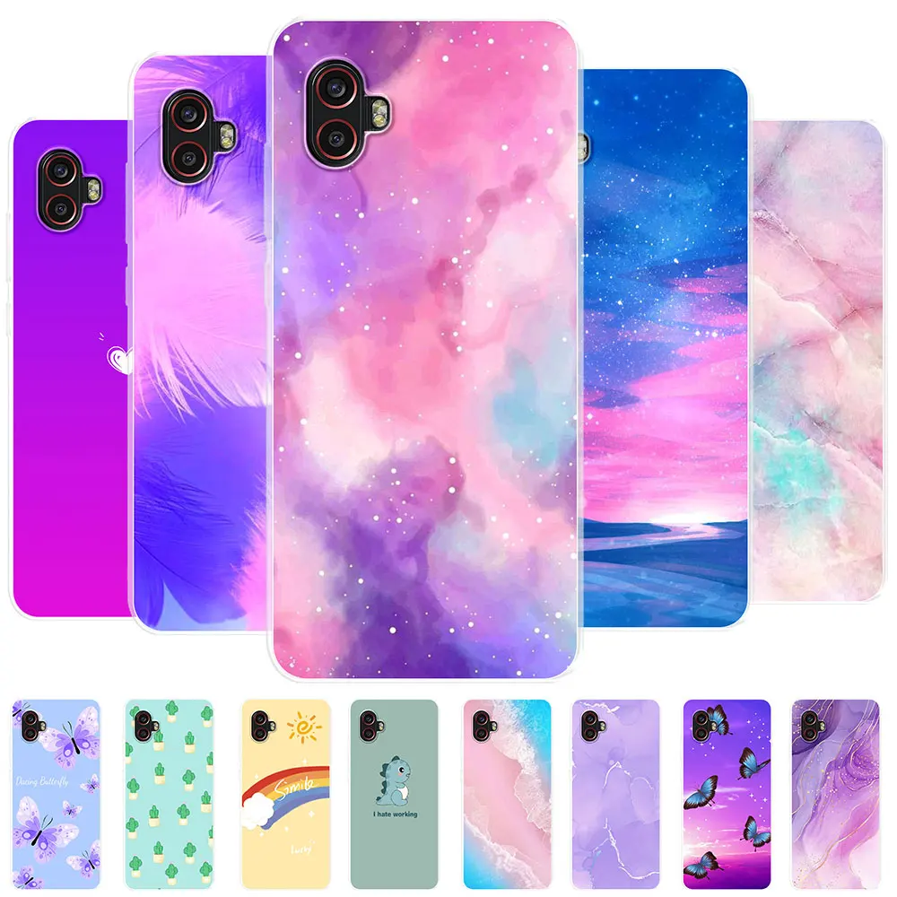Per Samsung Xcover6 Pro Custodia Tpu Custodia Morbida In Silicone Trasparente Per Samsung Galaxy Xcover 5 Coque Per Samsung Xcover Pro 2 Funda