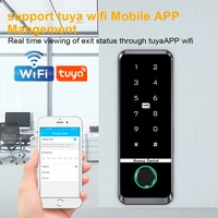 Tuya Smart Door Lock Fingerprint Access Control Home Security Electronic Gate Opener RFID Keypad Biometric Digit Magnetic Reader - Image 4