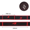 4*90cm Yoga Elastic Stretch Belt Fitness Resistance Band Exercise Pull Strap Sports For Pilates Dance Gymnastics Body Building 4