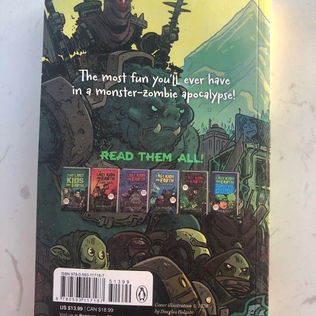 English story picture book 7 books set of last children on earth extracurricular children reading story picture book textbook