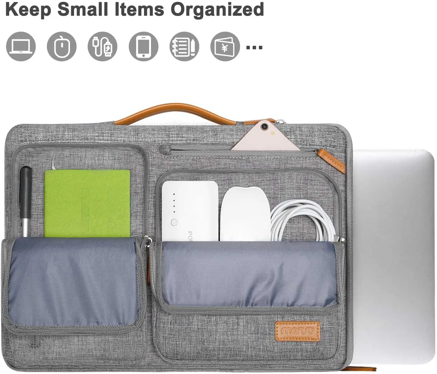 360 Protective Laptop Sleeve Case for Macbook Pro 13 14 15 16 inch HP Dell Acer Lenovo Notebook Briefcase for Mac Air15 A2941 2