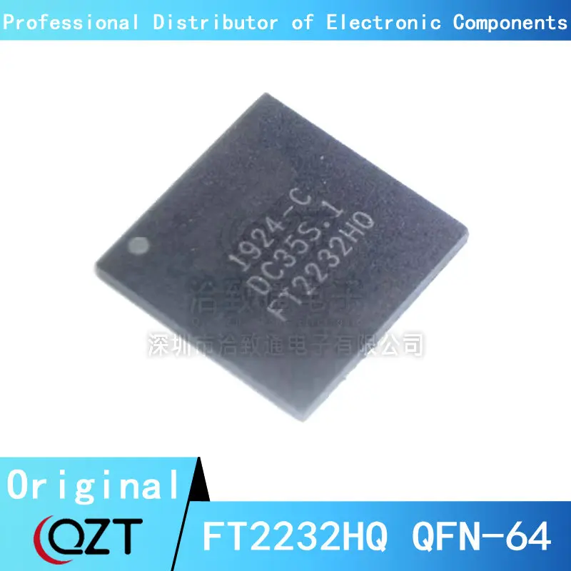 

10 шт./партия, флэш-микросхема QFN64 FT2232 FT2232H FT2232HQ