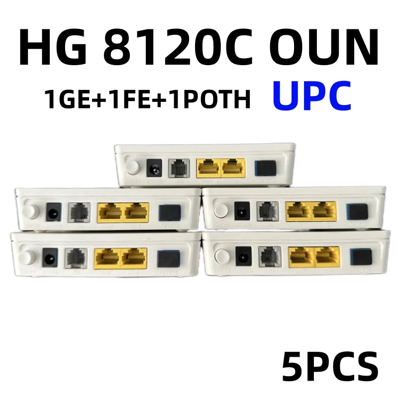 Per Hg8120C Hg8321R Ftth Gpon/Epon/Xpon Ont Modem Ottico 1Ge + 1Fe + 1Poth Onu Apparecchiature In Fibra Ottica Muslimah