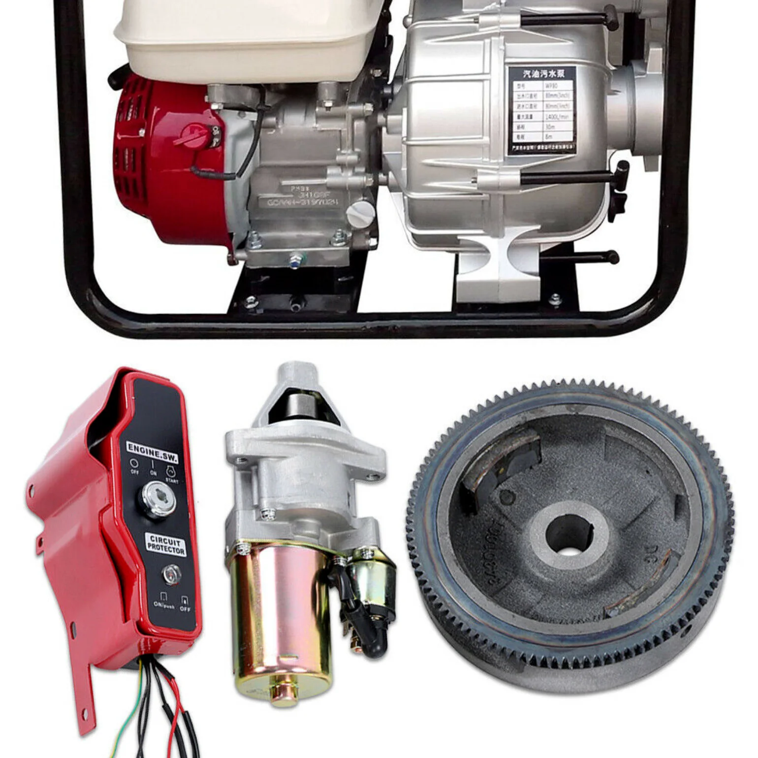 ELECTRIC START KITS GX390 FOR HONDA GX340 11HP GX390 13HP GENERATOR