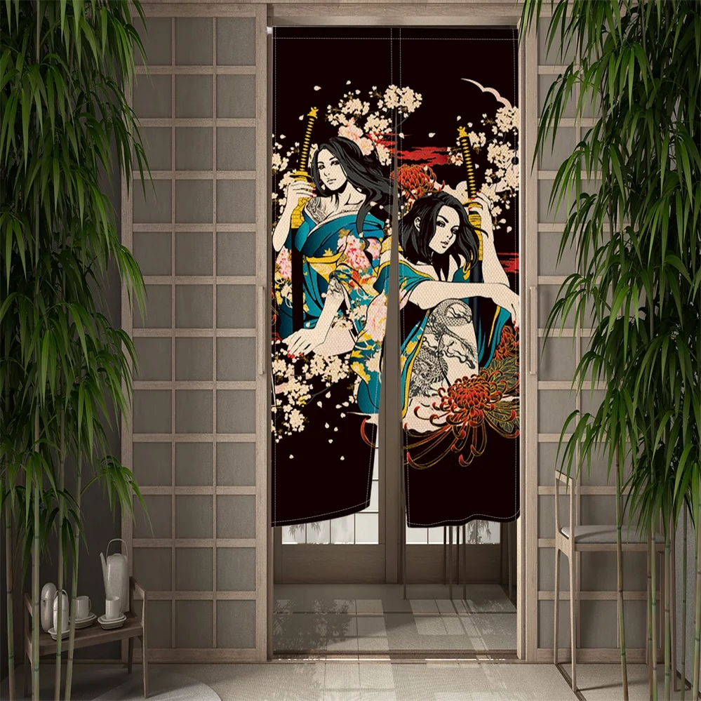 rideau japonais occultant geisha 9