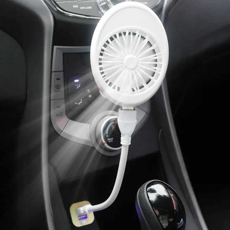 Protable Handheld USB Fan for Power Bank Notebook Computer Flexible Mini Fans For Summer Office Home Outdoor Cooler Desk Fans