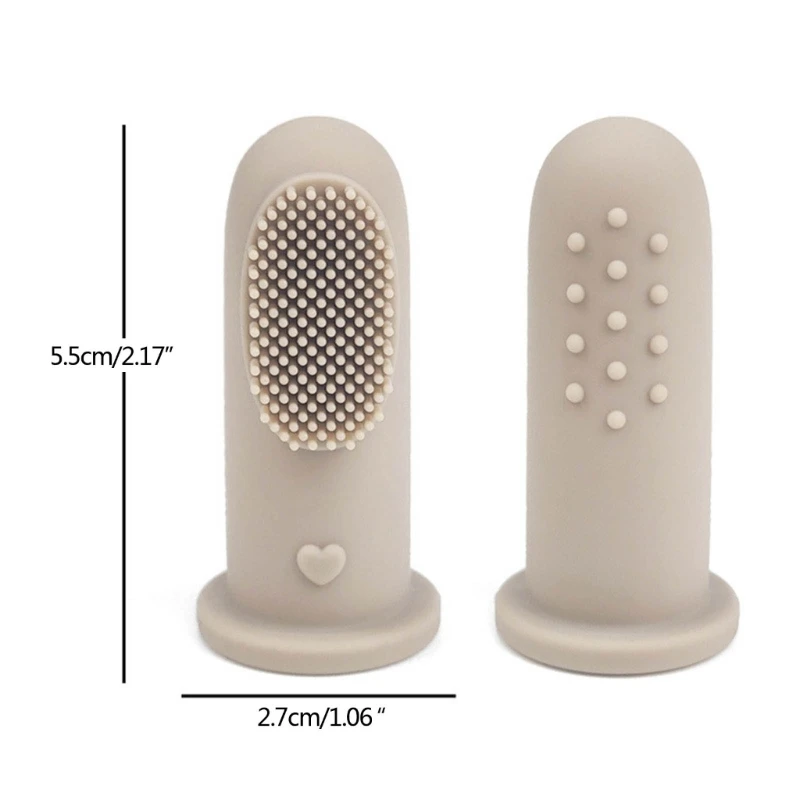 Dental Care Toothbrush Silicone Baby Care Finger Toothbrush for 0-2 Years Infant Children Teeth Gum Cleaning Brush
