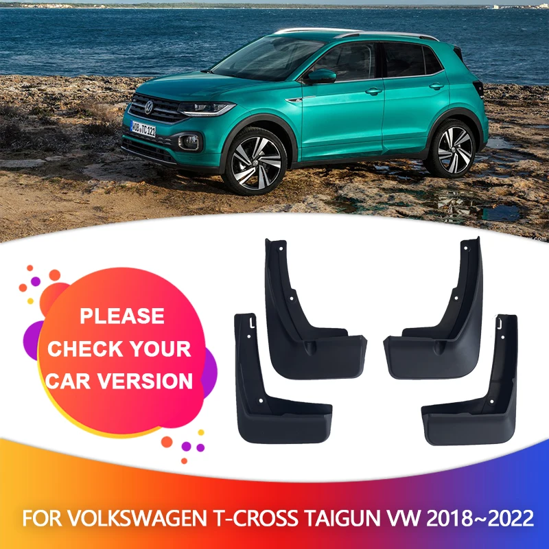 Schmutzfänger Für Volkswagen VW TCross Taigun C11 2018 ~ 2022 2019 2020  2021 Kotflügel Fender Flares Flap Splash Guards Abdeckung Schlamm Auto T  Kreuz - AliExpress