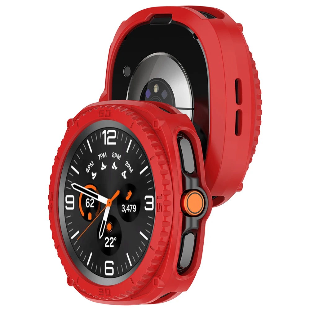 Rugged Bezel Protector for Smartwatch 46mm - Durable Protective Shell Cover