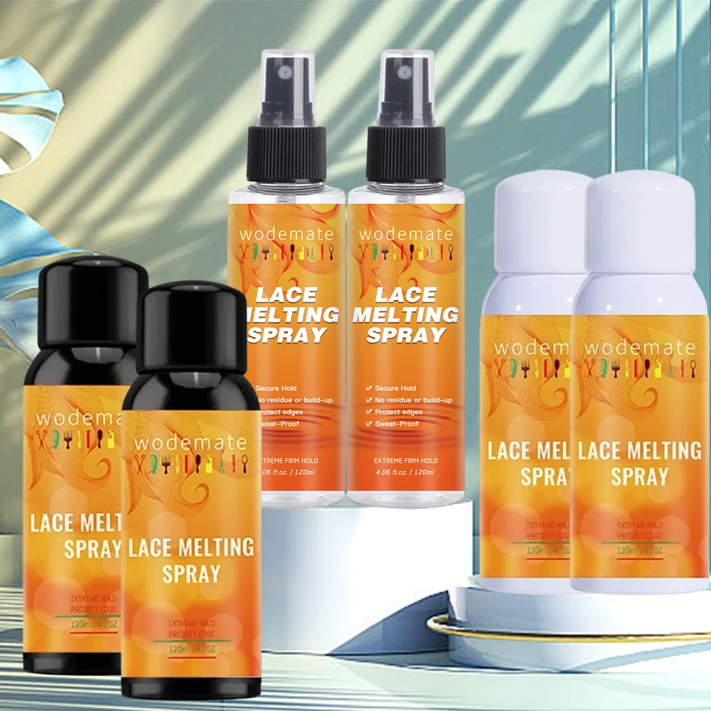 Lace Melting Spray Invisible Front Lace Wig Glue Strong Hold 120ml