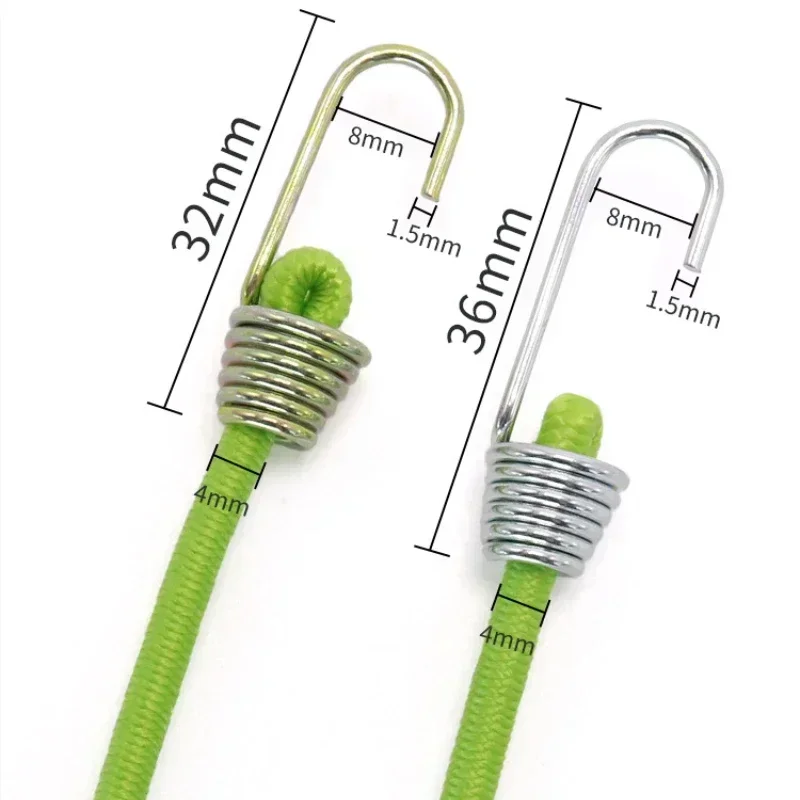 Elastic Bungee Cords bungee cords for Luggage Cord 25-30cm Tow Bungee Child Cycling Stretch Pull Strap Tow Fixed Rope