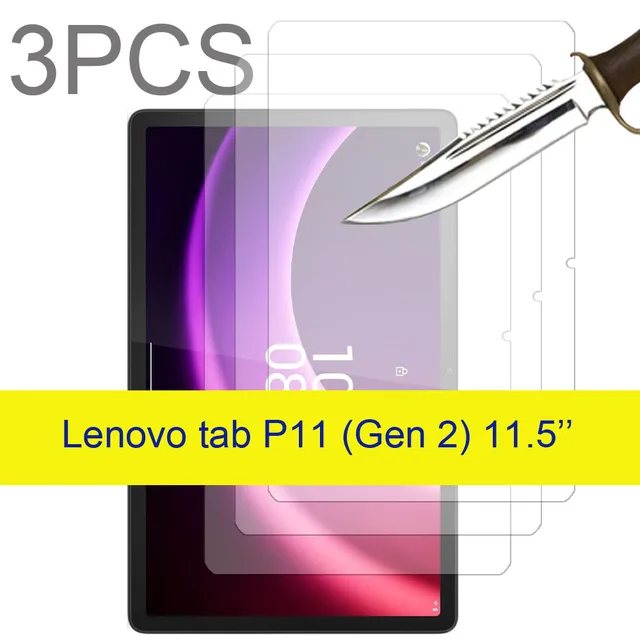 レノボTab P11 Pro 2nd Gen + ケースとガラスフィルムセット