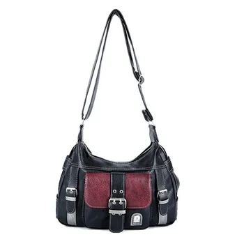 Y2K Vintage Women's Fashion Crossbody Bags For Women Hip Hop Luxury Designer Leather Handbag Satchel Shoulder Bag Harajuku