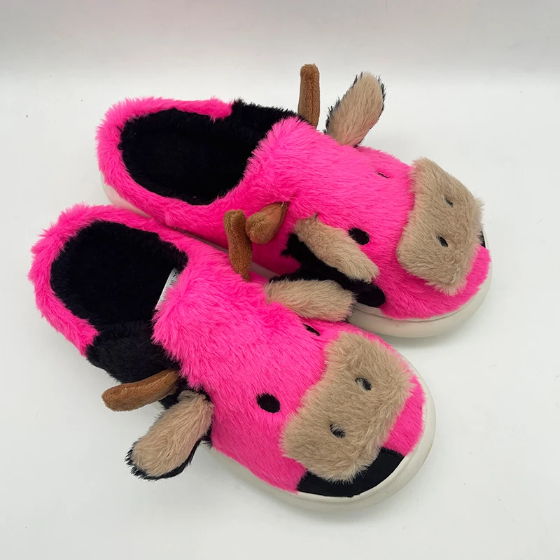 Highland Cow Slippers For Adults Cool Cow Shop