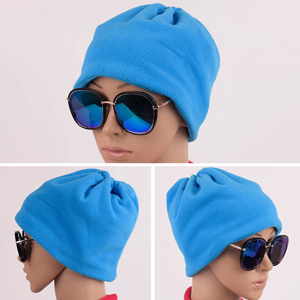 New Winter Fleece Neck Gaiter Warmer Cold Weather Ski Face Mask Scarf For Men Women Balaclava Half Face Mask Gaiter Bandana Tube