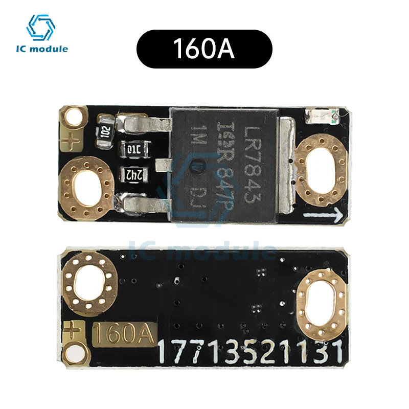MOS Trigger Switch Driver Module 40A 80A 160A 200A 300A High Power Field Effect Tube Regulation Electronic Switch Control Board