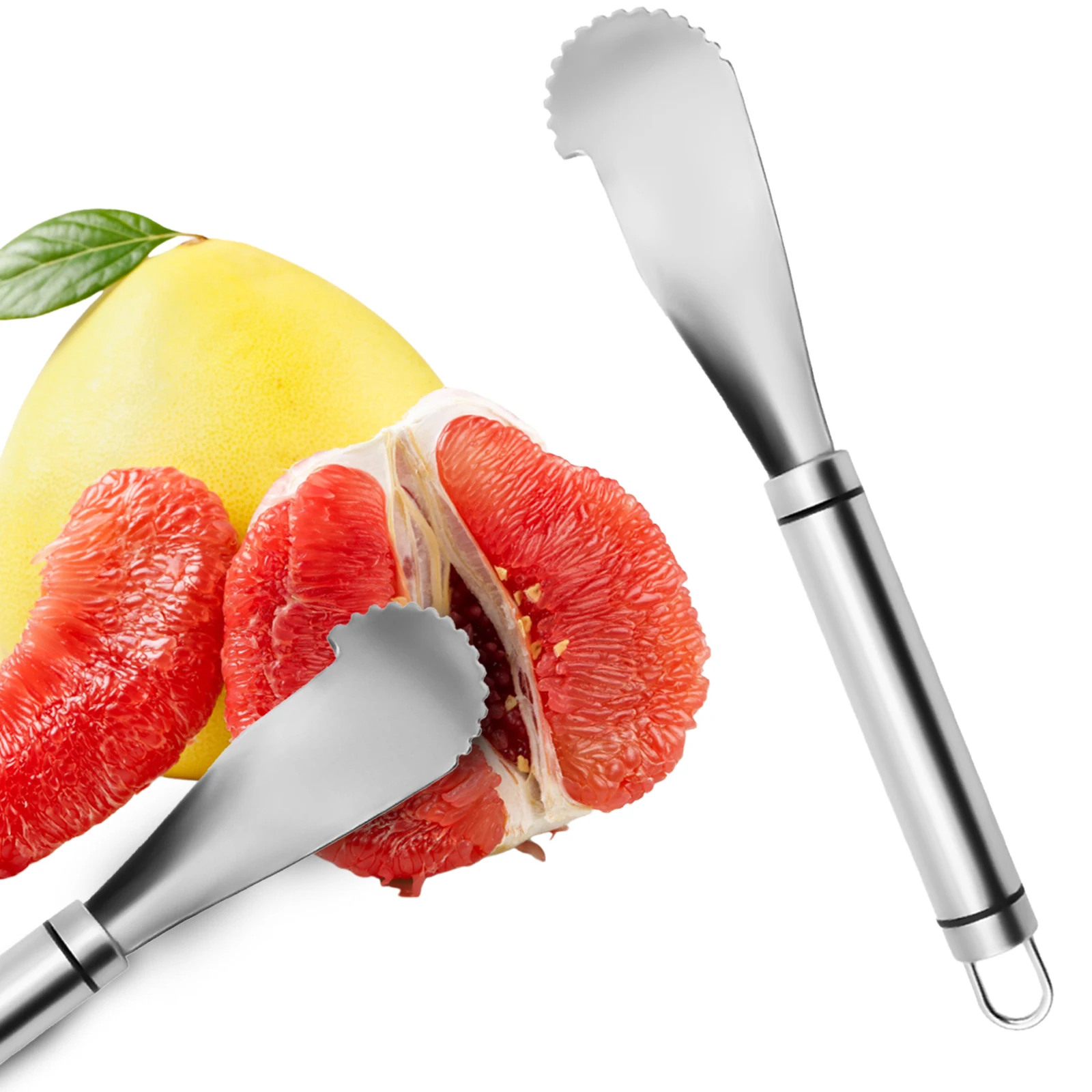 Orange/Pomelo Peeler Gadget Convenient to Clean with Hanging Hook for Friend Family Neighbors Gift