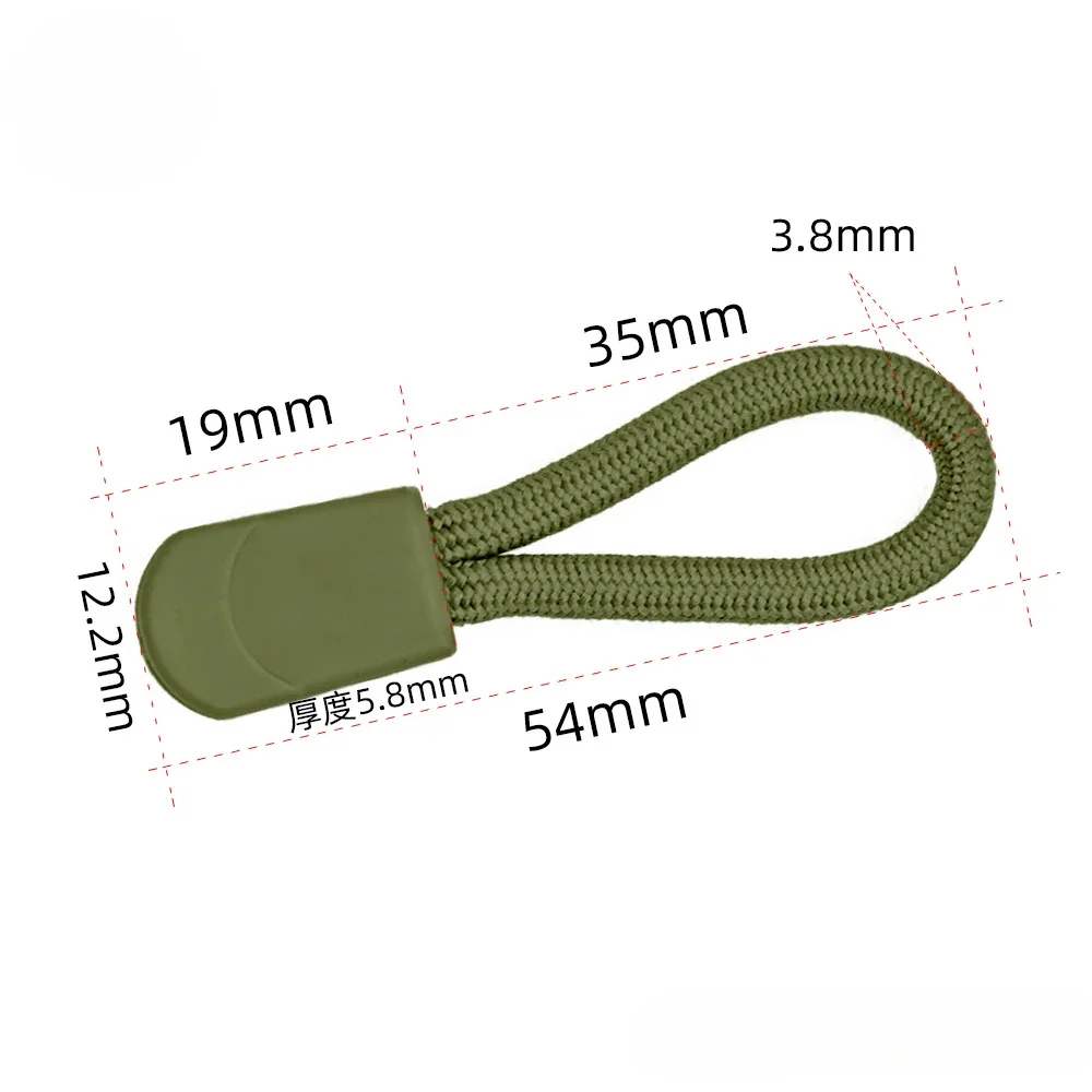 Zipper Pullers Simple Practical Zipper Slider Repair Tools Apparel Zippers Accessories 10pcs
