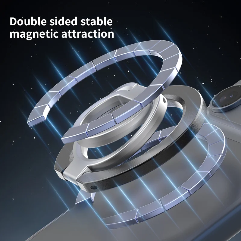Magnetic Double-Sided Phone Stand & Ring Holder Kickstand Grip