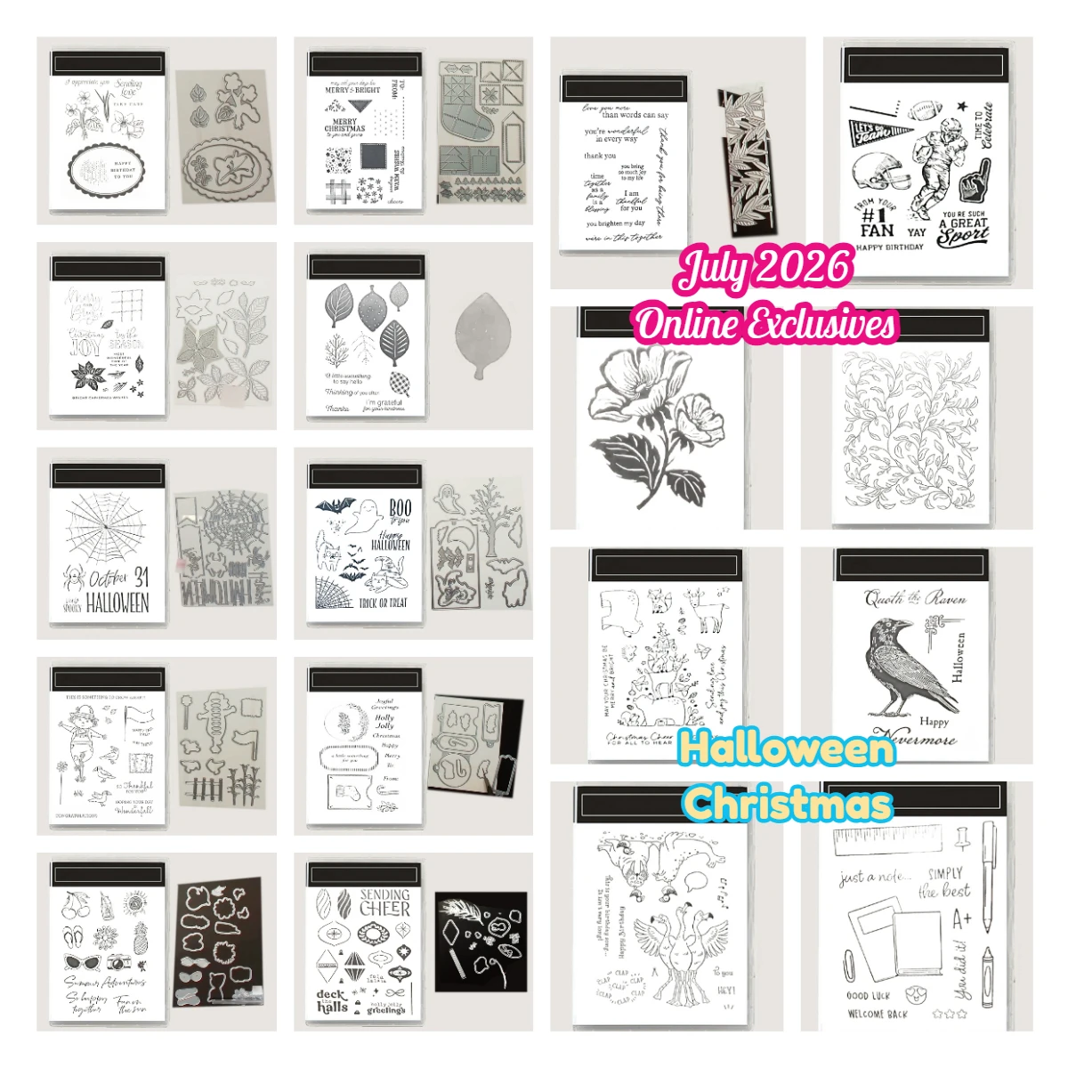 Geister-Fußball Weihnachten Metall-Stanzformen Klare Stempel Heißfolie für DIY-Kartenherstellung Scrapbooking Prägung Halloween Juli 2026 Neu