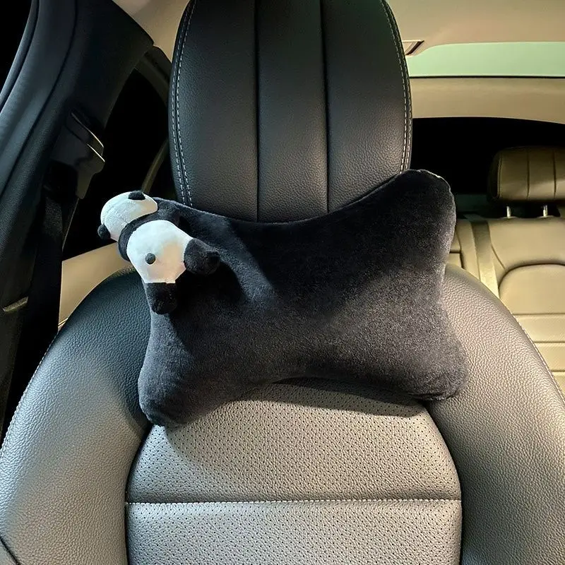 Rearview Mirror Rearview Mirror Cover Cartoon panda Rearview Mirror Cover Cute Car Interior Decoration Car Reversing Mirror Cover Decoration accessories