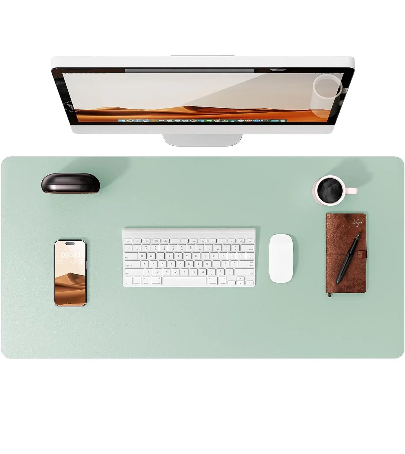 Premium Leather Desk Protector | Extra-Large Workspace Mat