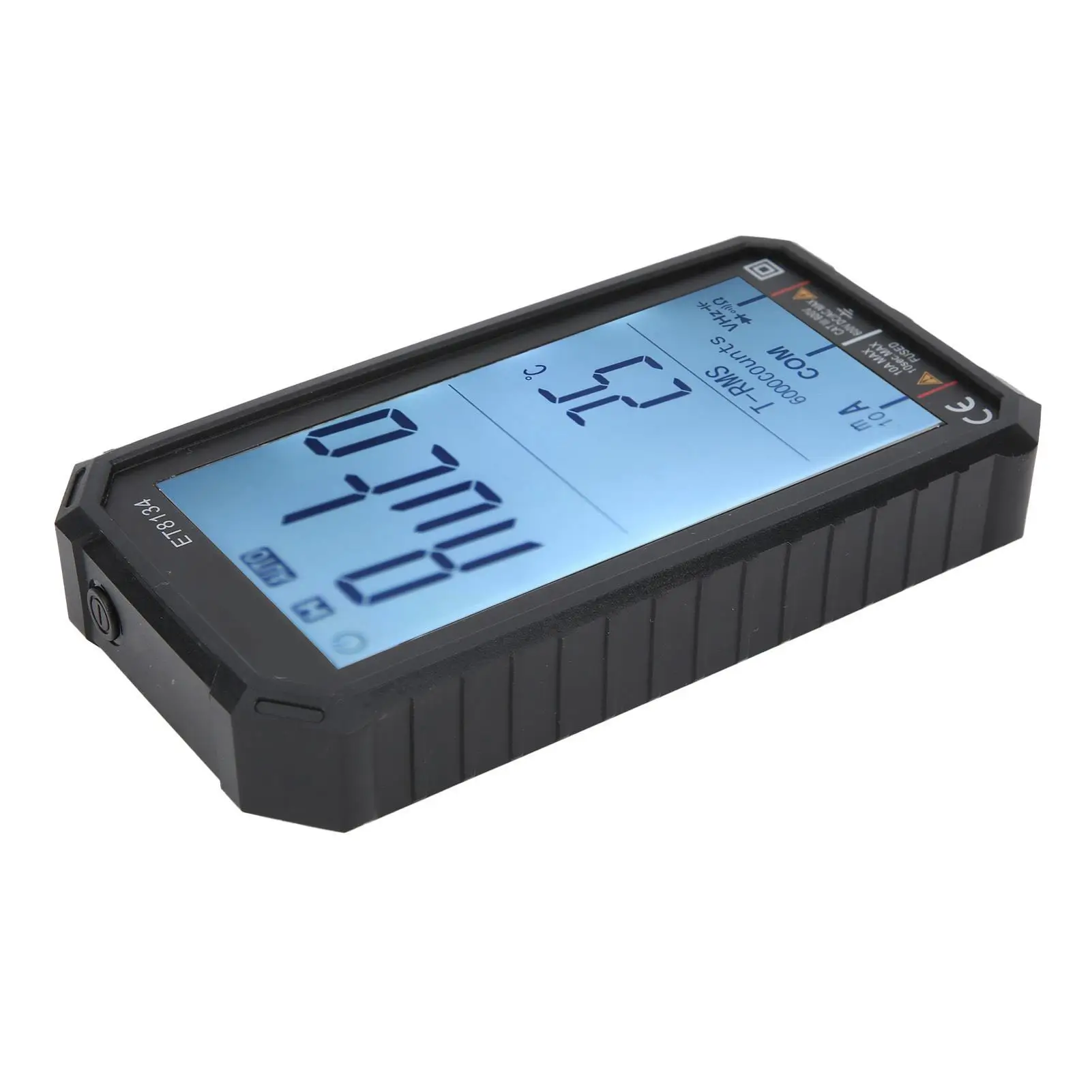 ET8134 Digital Multimeter-10A 600V LCD Multi-Function Ammeter with Alarm Feature