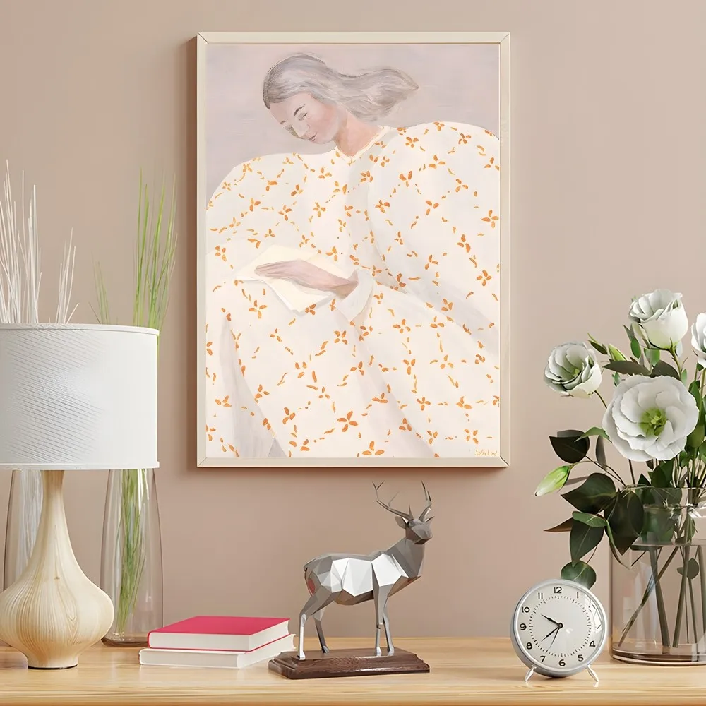 S-Sofia L-Linden Kunst Malerei Design Poster Wand Druck Wasserdicht Dusche Zimmer Hause Schlafzimmer Dekor Geschenk – Detail 13