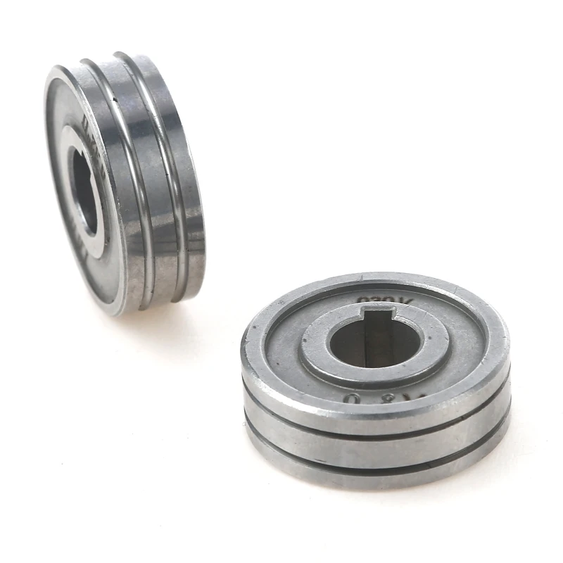 Welding Feeder Roll V nurl 0.6mm 0.8mm 1.0mm Size 30x10x10mm for Steel Aluminum Cord Wire Mig Wire Feeder