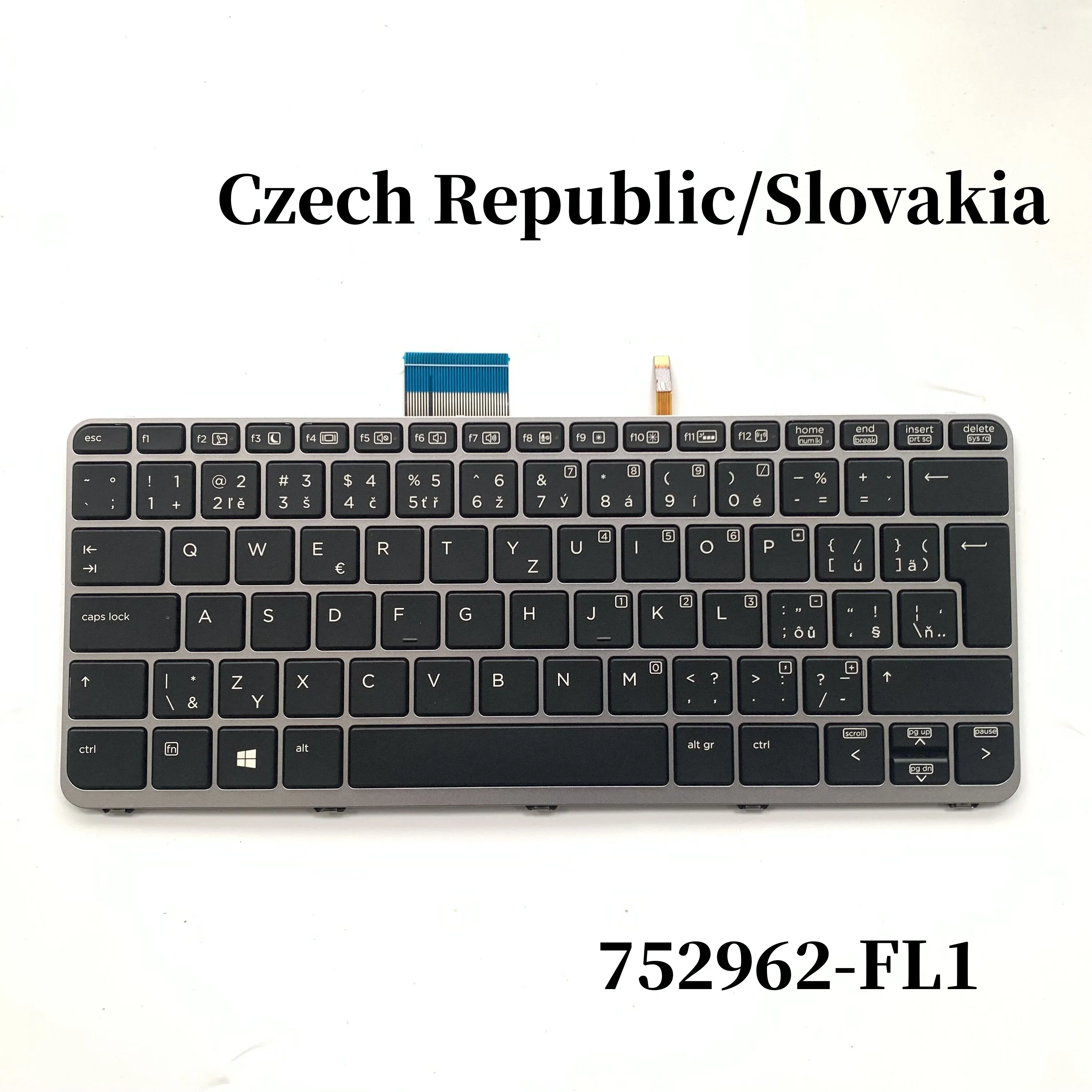 Premium Silver Backlit Keyboard