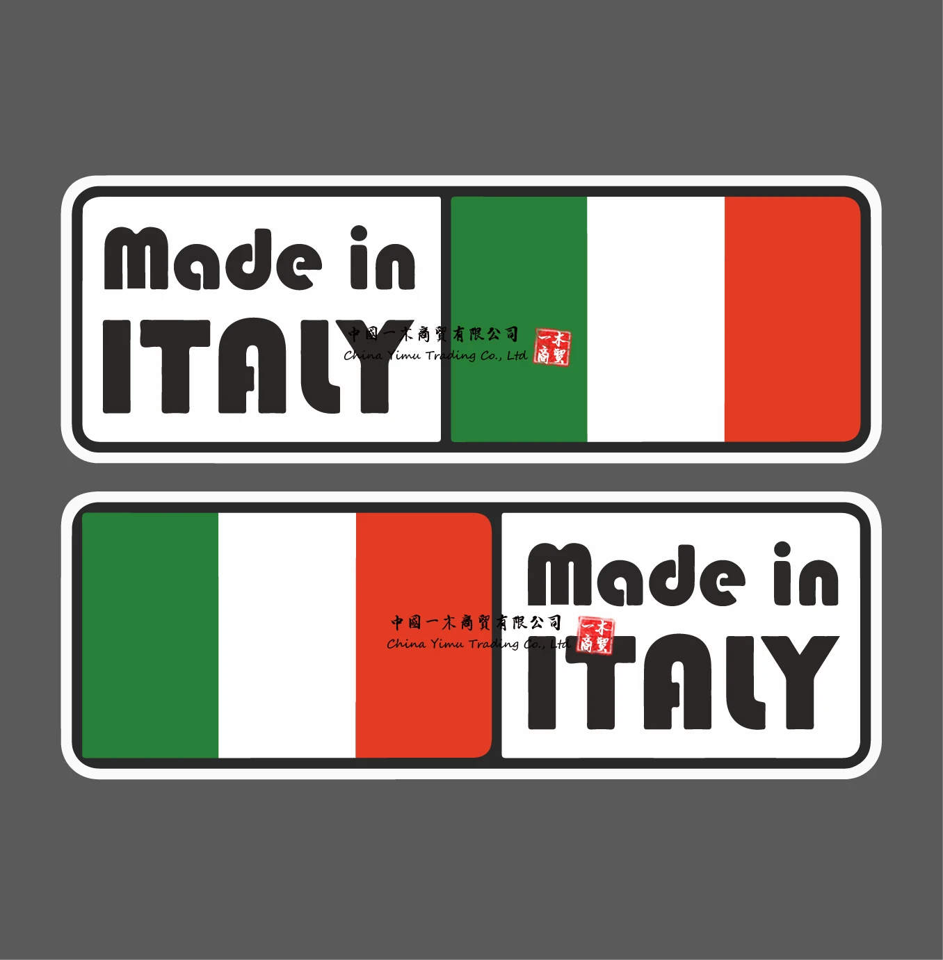 2 шт. наклейки на автомобиль Сделано в Италии | Автомобили и мотоциклы