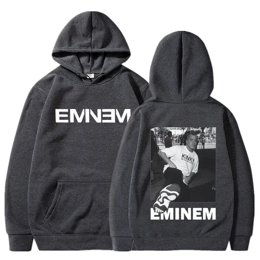 thumbnail image 1 of Sudadera con capucha Unisex de firma Eminem, Hip Hop, Slim Shady Fan Gift, Rap God Tour, Gráfico, Moda, gran tamaño, 1 of 5