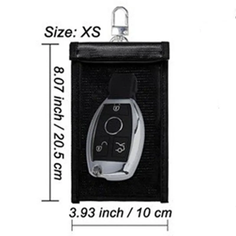 방수 방화 RFID 신호 차단 가방 유리섬유 문서 파우치 휴대폰 노트북 자동차 키 신호 차단용 파라데이 가방