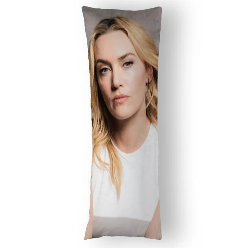 

Чехол для подушки Kate Winslet Dakimakura, сатиновый чехол для подушки для обнимания, чехол для подушки в стиле аниме, чехол для подушки 35x100 см 60x200 см