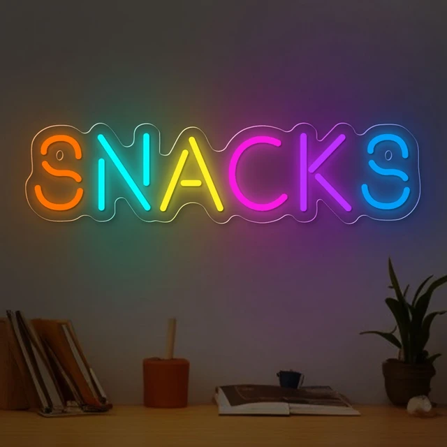 Insegna Al Neon LED Per Sala Giochi - Alimentazione USB, Lettere Acriliche, 34.4x32.4cm, Decorazione Moderna