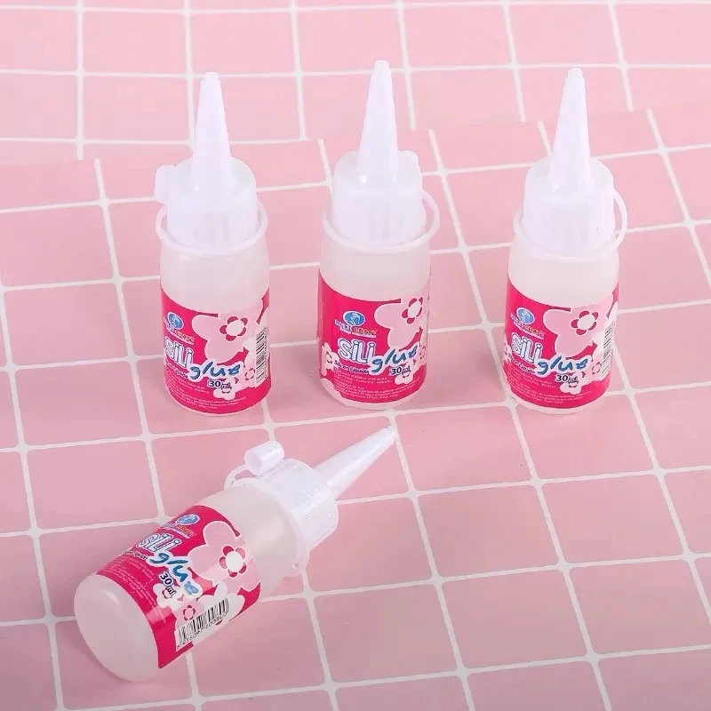30ml Clear Silicone Liquid Glue Children Student Bonding Paper Crafts Safety Adhesive Home Tool Office School Supply Stationery - 5