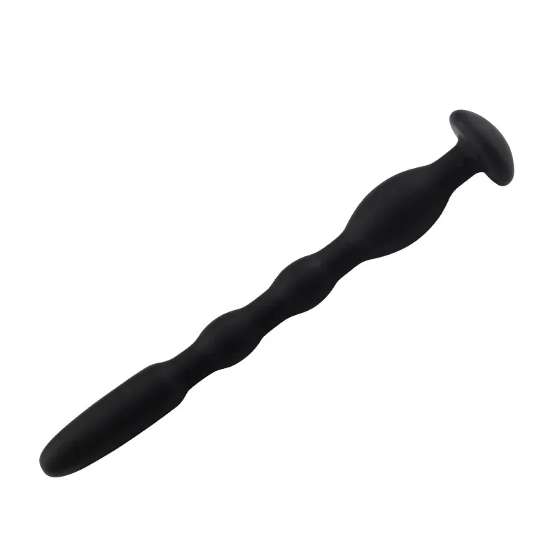 Silicone Horse Eye Rod Urethral Stimulator Expander Needle Sounding Penis Plug Fetish Couple Man Gay Masturbation Adult Sex Toys