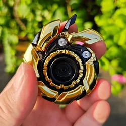Magnetic Armor Spinning Top Stress Relief Fidget Toy (Silver)