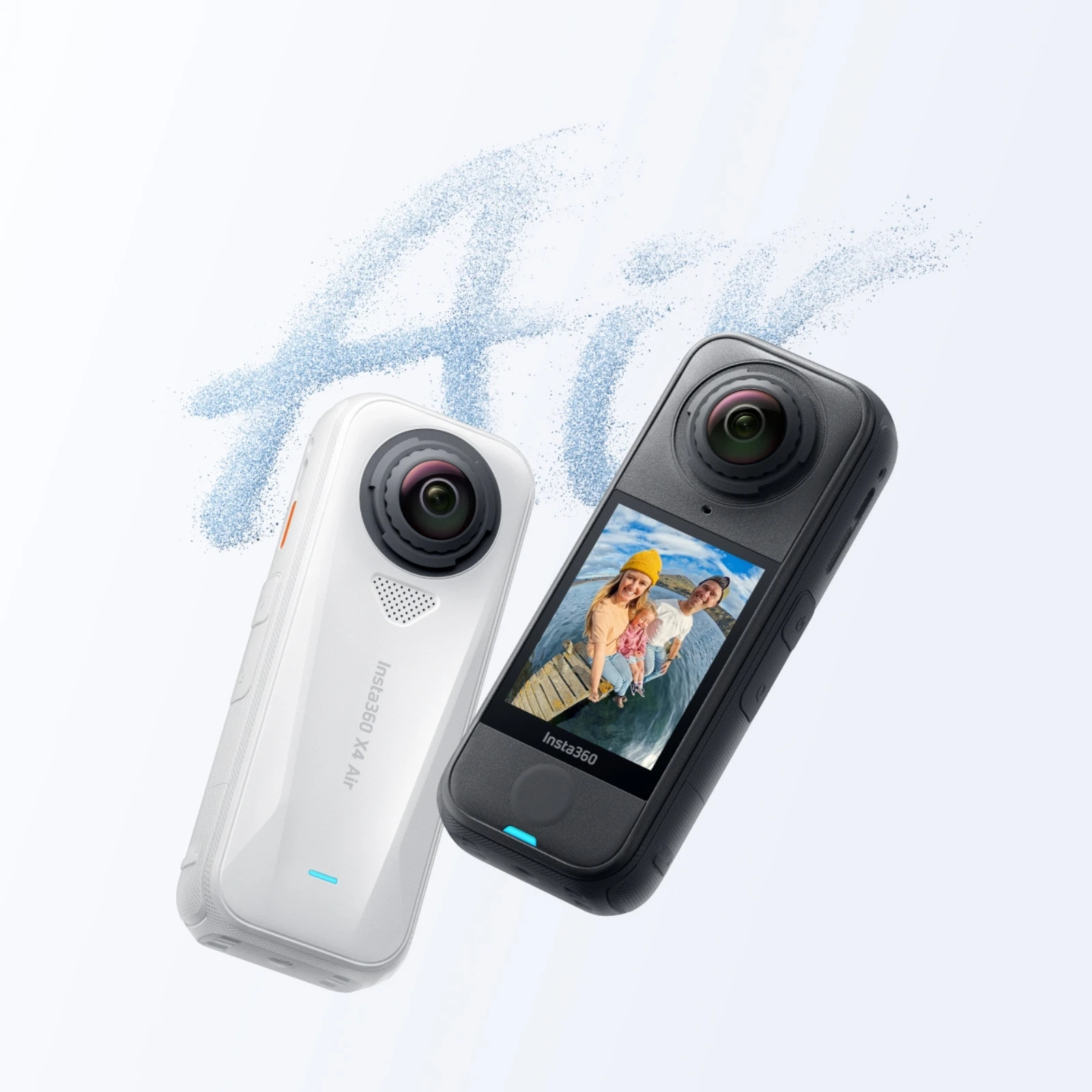 인스타360 X4 에어 방수 15m 8K30fps/6K50fps 360도 비디오 인스타 360 X 4 에어 스포츠 카메라