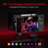 FIREBAT AK2 PLUS MiniPC Intel N150 Dual Band WiFi5 BT4.2 16GB 512GB Desktop Gaming Computer Mini PC Gamer 4