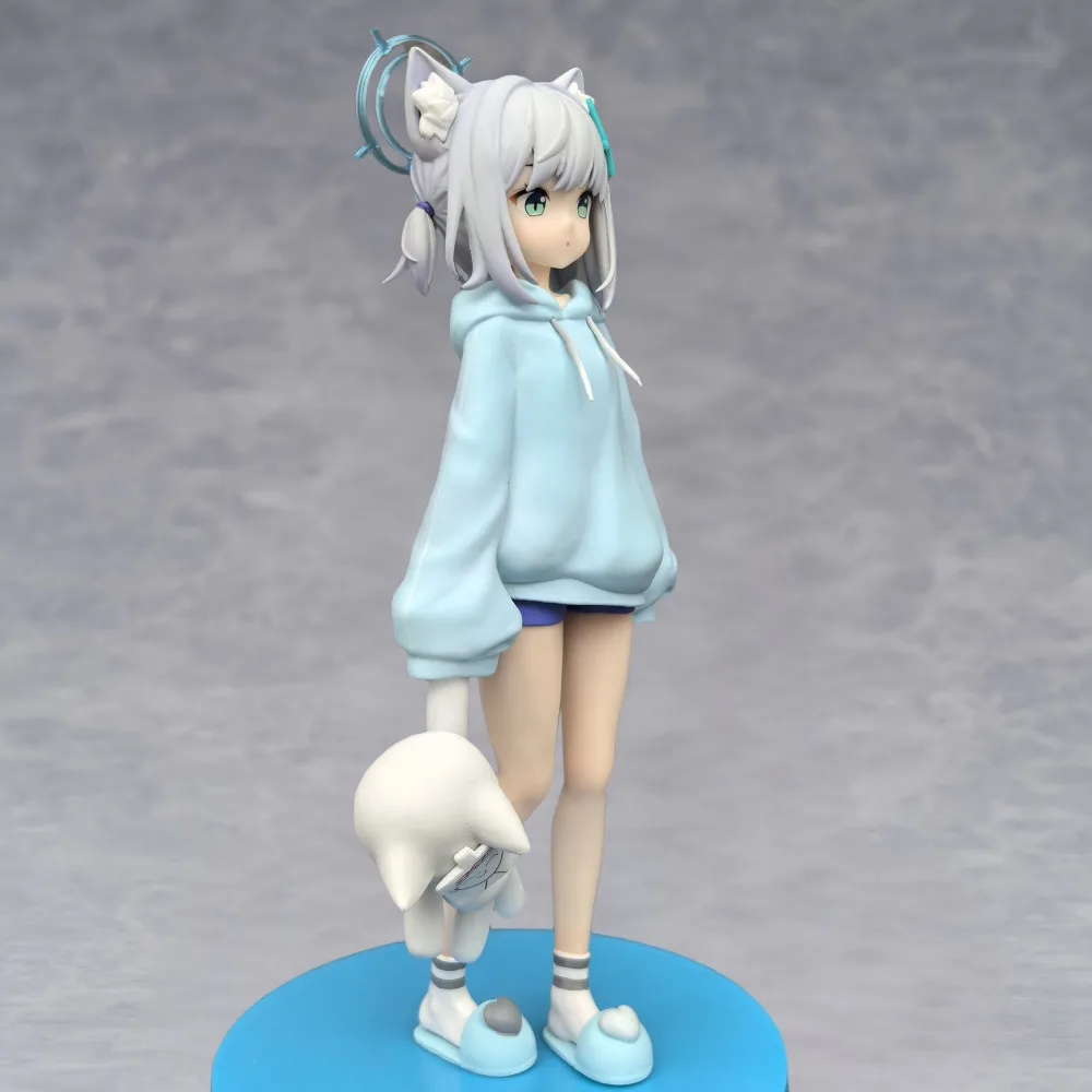 Figura Anime Takanashi Hoshino 20 Cm Con Scatola Acrilica: Statua In PVC Con Orecchie Da Gatto In Pigiama, Per Collezionisti E Regali - 3