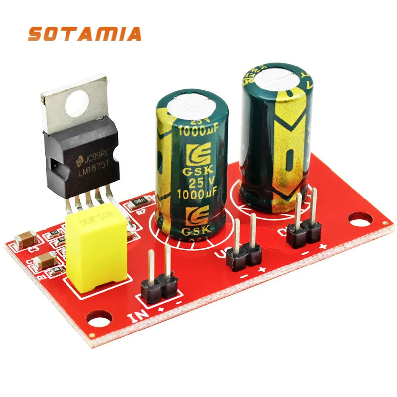 

SOTAMIA 30W LM1875 Power Amplifier Audio Board Mono Sound Amplifier Speaker Amplificador Home Audio Amp DIY