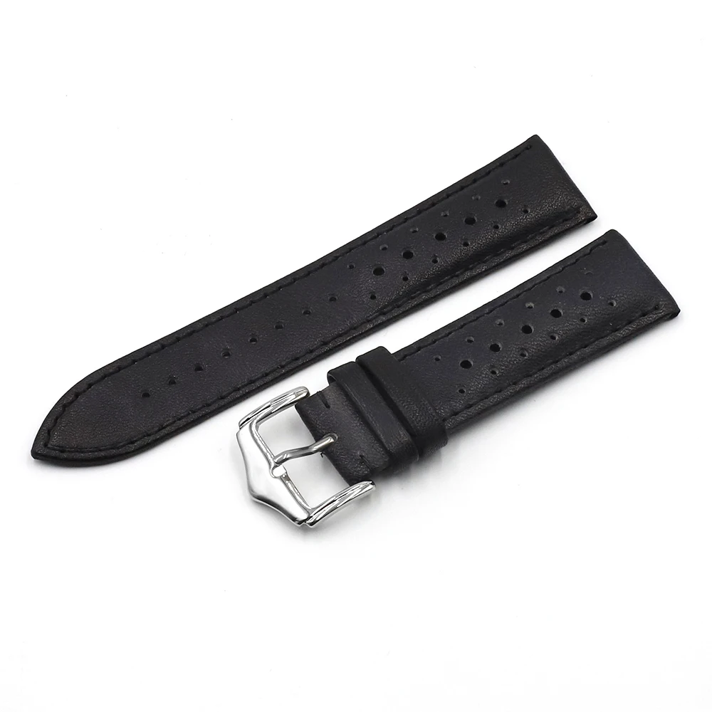Vintage Handmade Discoloration Genuine Leather Watch Strap - Multiple Colors