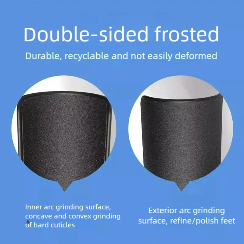 Foot File Callus Remover U-shaped Sole Rubbing Foot Board Double-sided Dead Skin Grinder Remove Stone Foot Deadskin Removal Tool