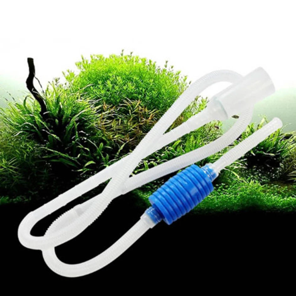 Title 1, Aquarium Siphon Fish Tank Syphon Vacuum Cleaner...