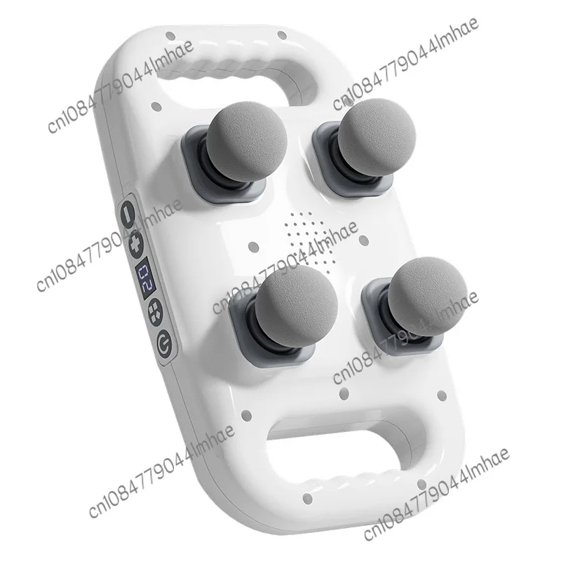 

High-power four-head fascia gun massager professional grade muscle relaxation rechargeable electric vibration waist massager