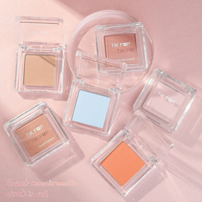 Blush Blueberry Palette Face Mineral Pigment Cheek Blusher Powder Cosmetic Natural Contour Shimmer Highlight Cream Palette powder blusher blush powder blush plate blush cream cream blusher facial blusher